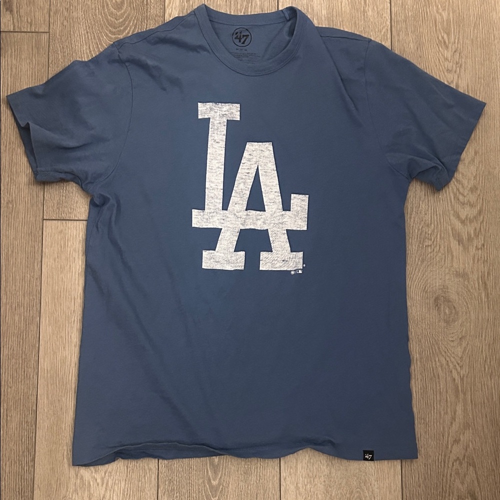 47 Blue LA Graphic Men's Tee
